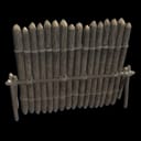 Barricade en bois de couverture