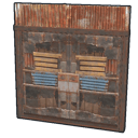 Sheet Metal Double Door