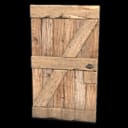 Porte en bois