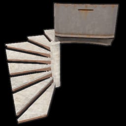 Armored Block Stair Spiral