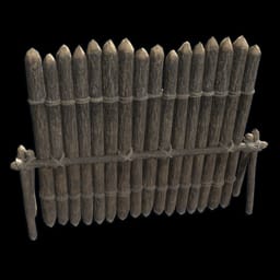 Holzbarrikade