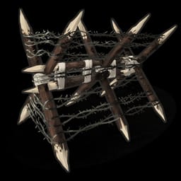 Barbed Wooden Barricade