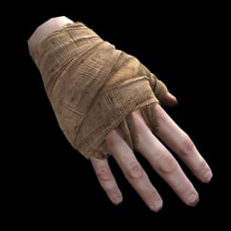 Jute Handschuhe