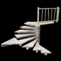 Stone Block Stair Spiral Triangle