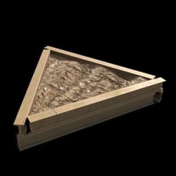Triangle Rail Road Planter