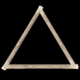 Twig Floor Triangle Frame