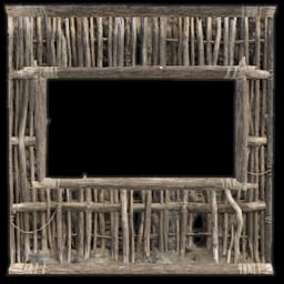 Twig Wall Window
