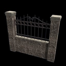 Graveyard Fence