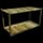 Half Height Bamboo Shelves