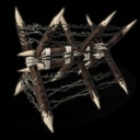 Barbed Wooden Barricade