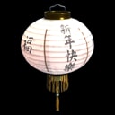 白色灯笼