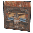 Sheet Metal Double Door
