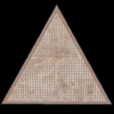 Plancher triangulaire en métal