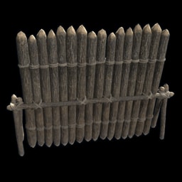 Barricade en bois de couverture