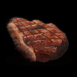 烤熟的熊肉