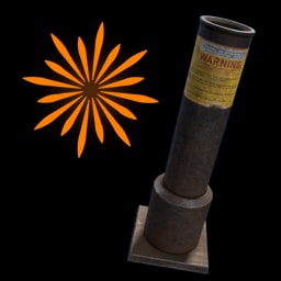 Fogos de Artifício Laranja