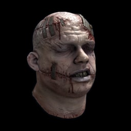 Schwerer Frankensteinkopf