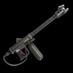 Militärischer Flammenwerfer