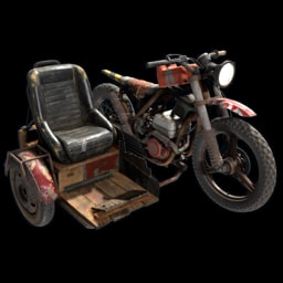 Motorbike With Sidecar
