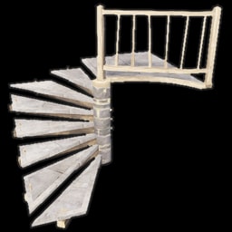 Stone Block Stair Spiral