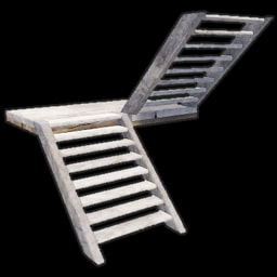 Stone Block Stair Ushape