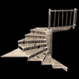 Twig Block Stair Spiral Triangle