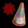 Red Volcano Firework