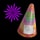 Violet Volcano Firework