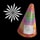 White Volcano Firework