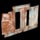 Metal Vertical embrasure