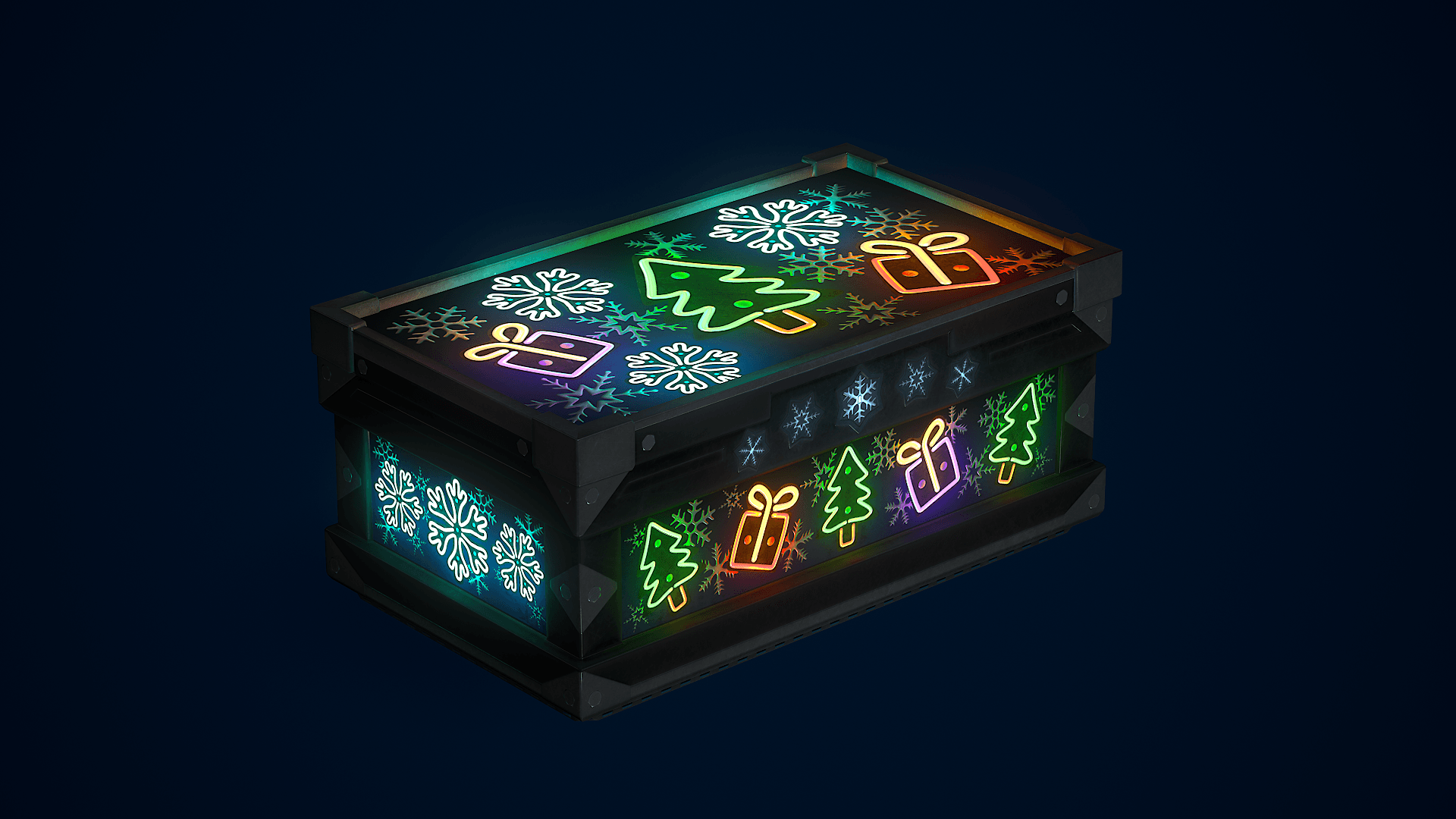 Neon Christmas collection