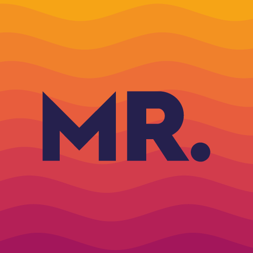 Mr. Blue's Logo